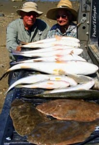  - Goodrich-TX-anglers-Rose-and-Sam-Walrath-fished-Berkley-Gulp-finger-mullet-and-shrimp-for-this-Inshore-Grand-Slam-of-Reds-Speckled-Trout-Flounder-and-Bull-Croaker-205x300