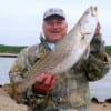 IMG_5568- Ricky Tribble of Winnie fished a rootbeer twister tail to nab this 30inch- 10.3 lb speckled sea-trout at Rollover Pass Thursday-