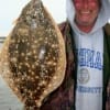 IMG_5573- Soft Plastics and slow retrieves put this nice flounder on the table for Rick Bauchman of Rollover Pass-