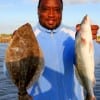 Bradley Denton of houston took trout and flounder on Darting Shad soft plastics-