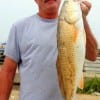 Dan Erickson of Gilchrist took this nice 28 inch red on finger mullet