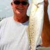 Mack Blocker of Cleveland TX nabbed this nice trout fishing shad.