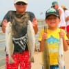 Fishin with Grandma Poochie Christopher and Stephen Walker of League City, TX had a ball catching trout on shad.