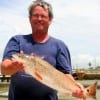 P. Barker of Koontze, TX nabbed this nice red on finger mullet.