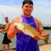 Colby Dugger of Dayton,TX took this nice red on shrimp.