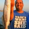 Ray Sockwell of Deerpark,TX fished a speck rig to snatch this 20inch trout from Rollover.