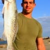 Active duty Marine Nabiel Alawar of Galveston Island caught this nice trout on a Popped DOA.