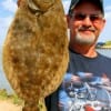 Joe Hinojosa of Houston nabbed this big flounder fishing finger mullet.