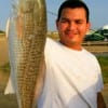 Santos Canales of Houston nabbed this chunky red on shrimp.