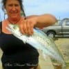 Kim Arnold of Lufkin, TX took this 20 inch spanish mackerel on finger mullet.