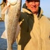 Bob Bilimek of Maud,TX landed this nice red caught on live shrimp.