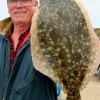 Maud, TX angler Bob Bilimek caught ths big flounder on soft plastic.