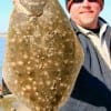 Jimmy Frisina of Houston took this keeper flounder on cut mullet.