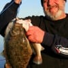 Sandtrout whiting and flounder was the catch for Joe Sasney of Deerpark, TX fishing with Ms. Nancy's Mud Minnows.