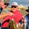 IMG_0107- Fishin buds Harvey Guthrey- Dale Patterson- and Dwayne Rosson of Arlington TX took home their share of flounder caught on berkley gulp-