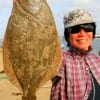 Linda Fontenot of Houston took this 19inch flounder on finger mullet.