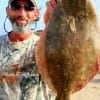 Alton Thorp of Conroe caught this 22inch flatfish on a mud minnow.