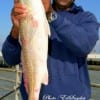 Houston angler Don Hammons fished live shrimp to catch this 25inch red.