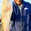 Mickey Colquitt of Houston nabbed up this 25inch red fishing a mud minnow.