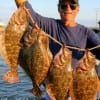 Dallas angler Henri Fontenot worked his magic with berkley gulp to get this limit of flounder.