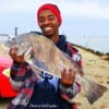 Ge'Marih Dillard of  Crosby TX took this 27 inch drum on shrimp.