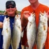 The Keen's from Silsbee, TX racked up these four nice trout fishing soft plastics.