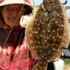 Naomi Jones of Lufkin, TX took this keeper flounder on a live minnow.