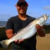 IMG_0383- Mount Belview angler Gary Fruge shows off the 29inch- 10lb speck he released along with a 9lber-