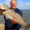 Denton, TX angler Butch Holsumback took this 29 inch tagger red on live button shad.