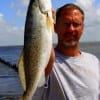 Mike Rice of Huffman, TX nightfished with speck rigs for this nice trout.