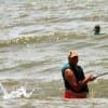 Fishing the surf