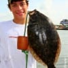 Ben Maniscalo of Spring TX nabbed this nice flounder on a live piggy perch