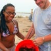 Travin and Christine Hearing of Sugar Land caught this Bucket O Crabs for supper- ALL ARE INVITED