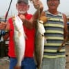 WE'RE BACK YAWLL!!, stated Moe and Joe showing off their 24 inch, 6 lb specks they caught on T-28's