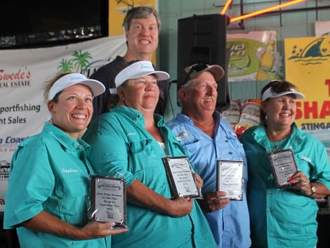 Third Place Team, Non-Guided: Saltwater Cowboys Fishing Honies